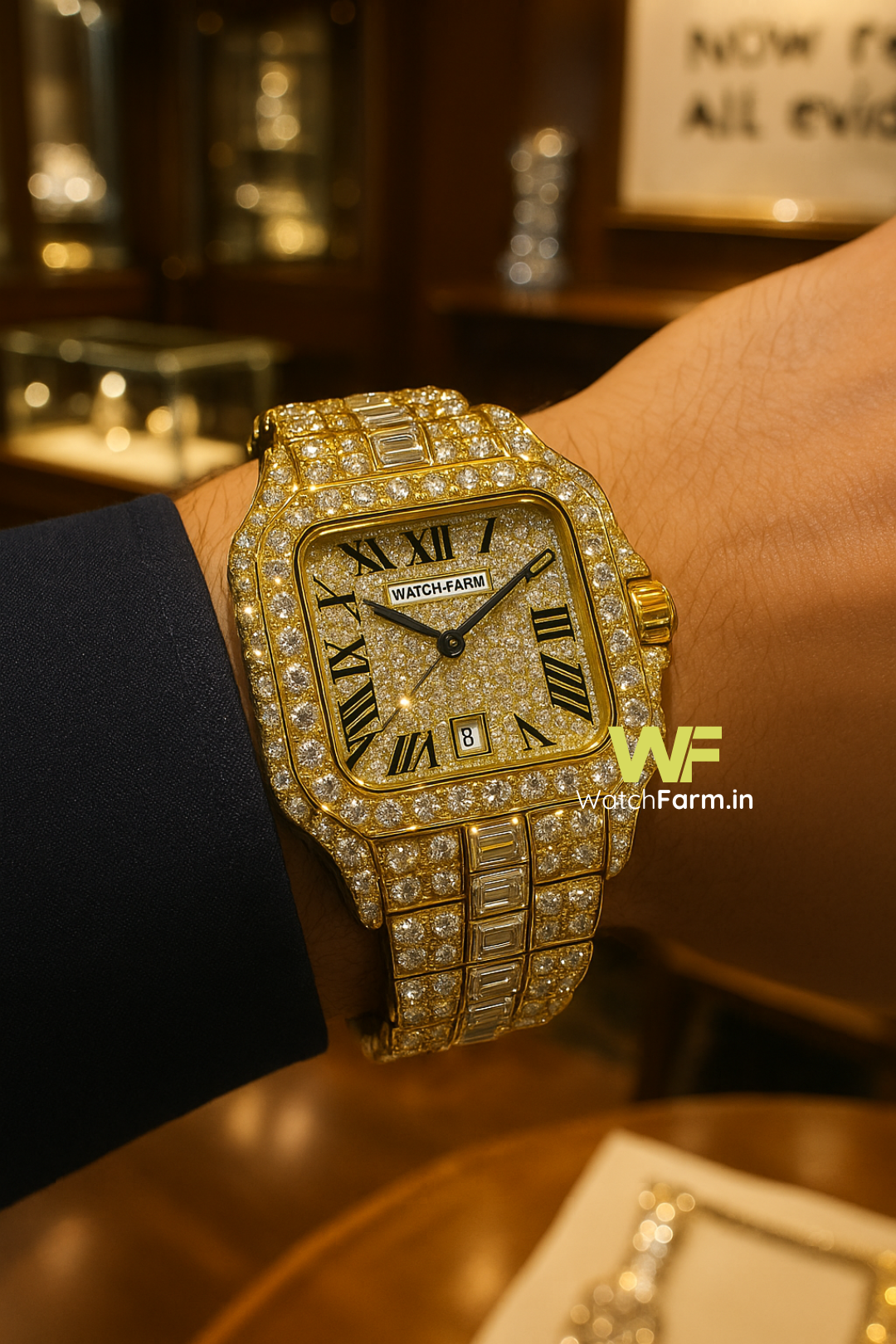 Watch Farm Diamond Watch Dubai Imported - Main Image