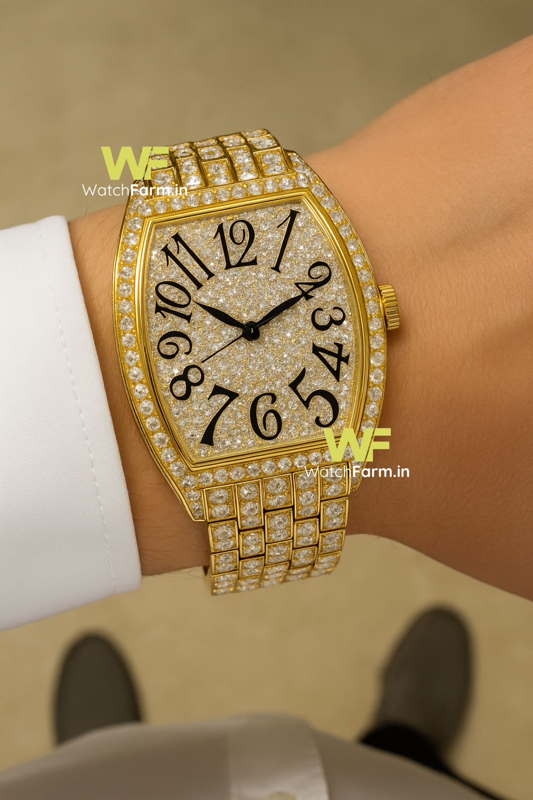 Watch Farm Ultra Luxury Diamond Watch(Dubai Imported)