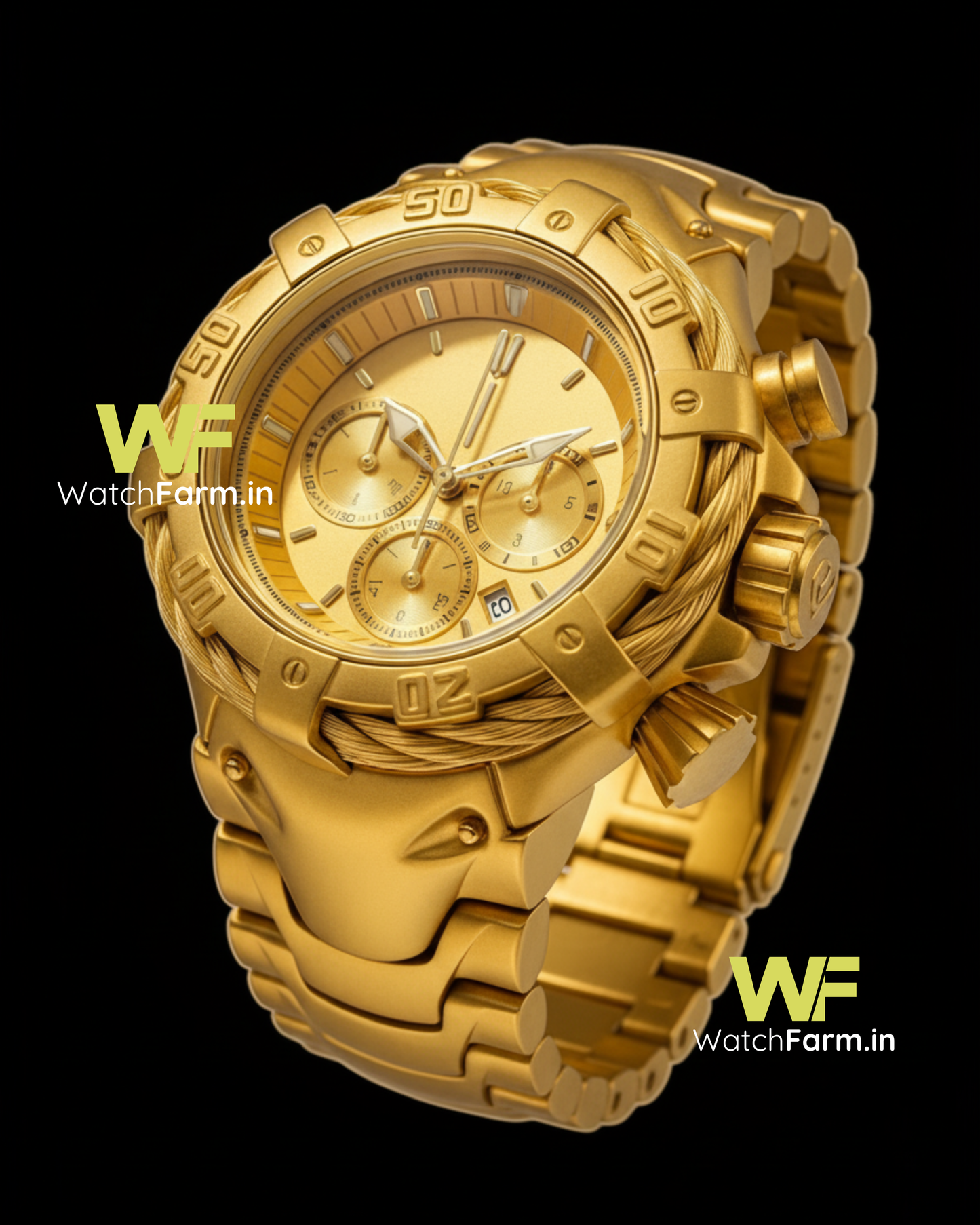 WatchFarm Gorilla Beast Gold Watch