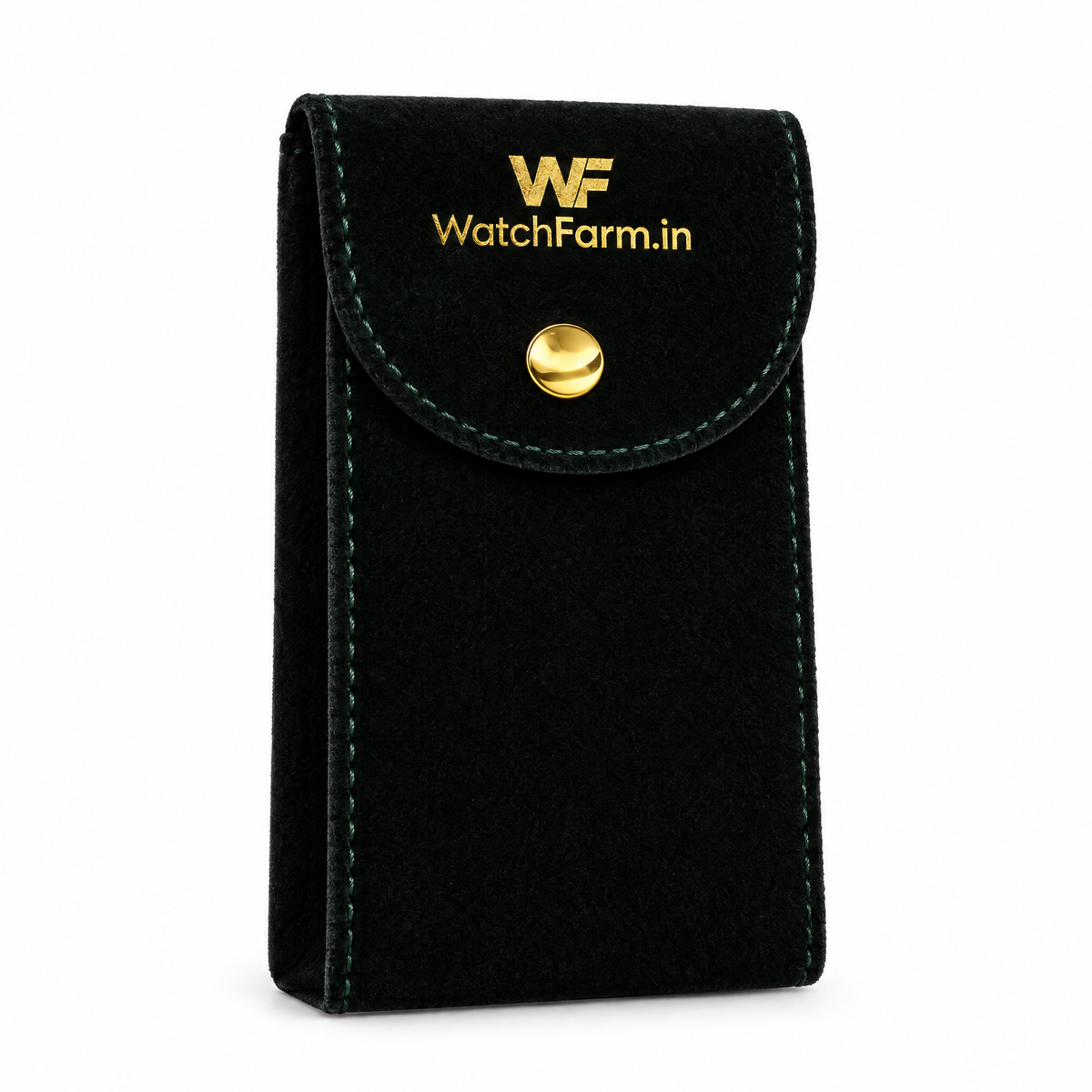 WF velvet travel pouch — WatchFarm.in