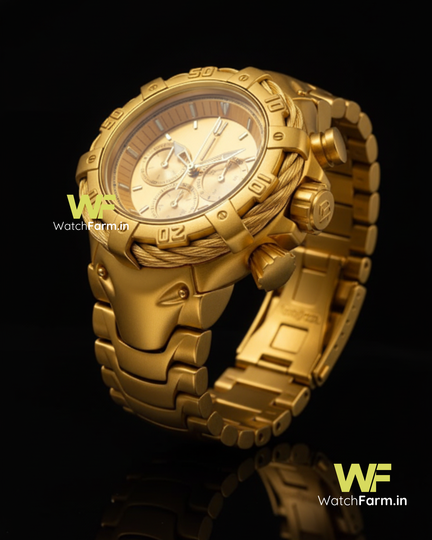 WatchFarm Gorilla Beast Gold Watch
