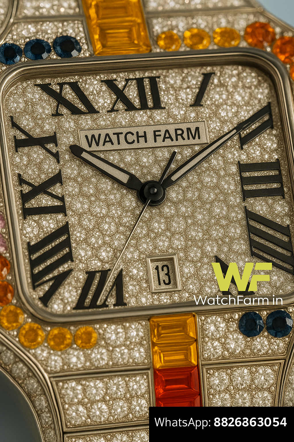 WatchFarm Rainbow King Diamond Watch – Exclusive Edition