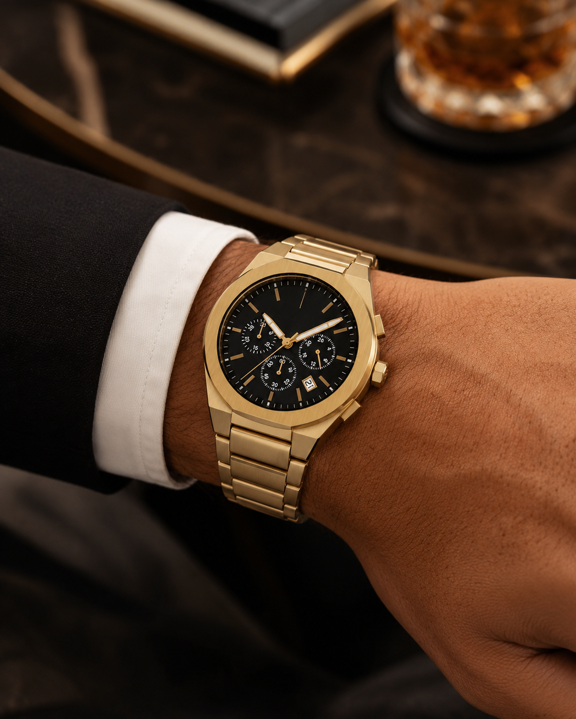 WatchFarm Men  Chronograph Watch