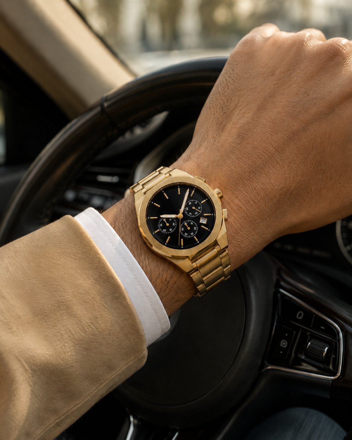 WatchFarm Men  Chronograph Watch