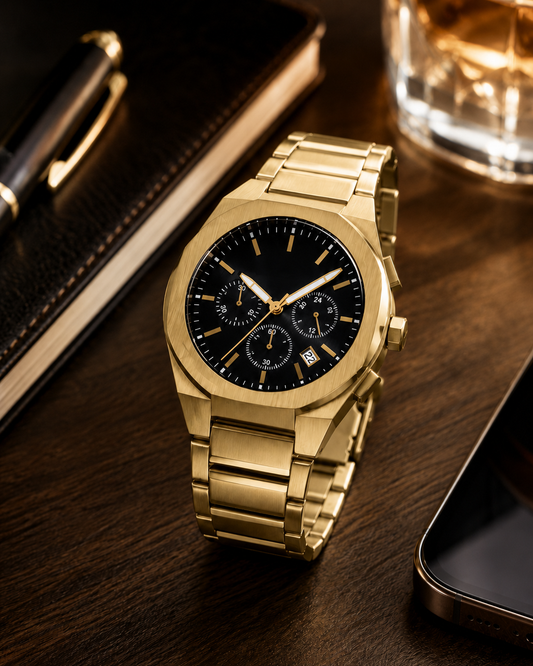 WatchFarm Men  Chronograph Watch