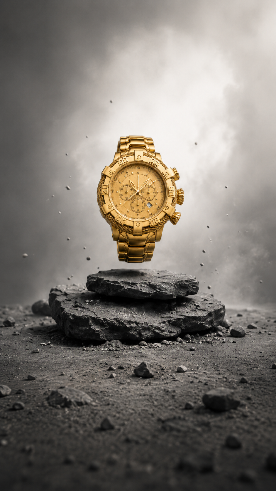 WatchFarm Gold  Beas Watch(Heavy Quality)