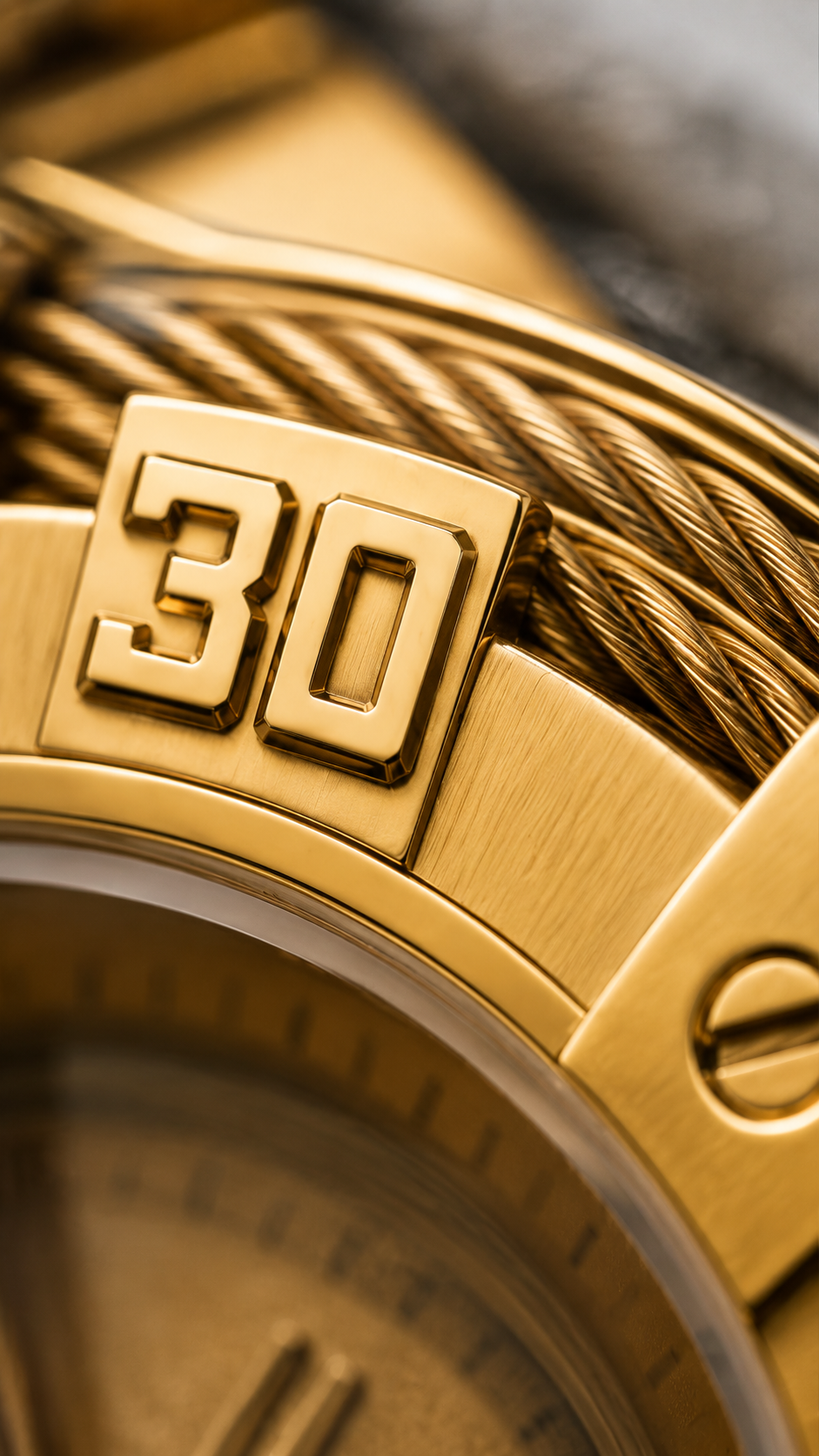 WatchFarm Gold  Beas Watch(Heavy Quality)