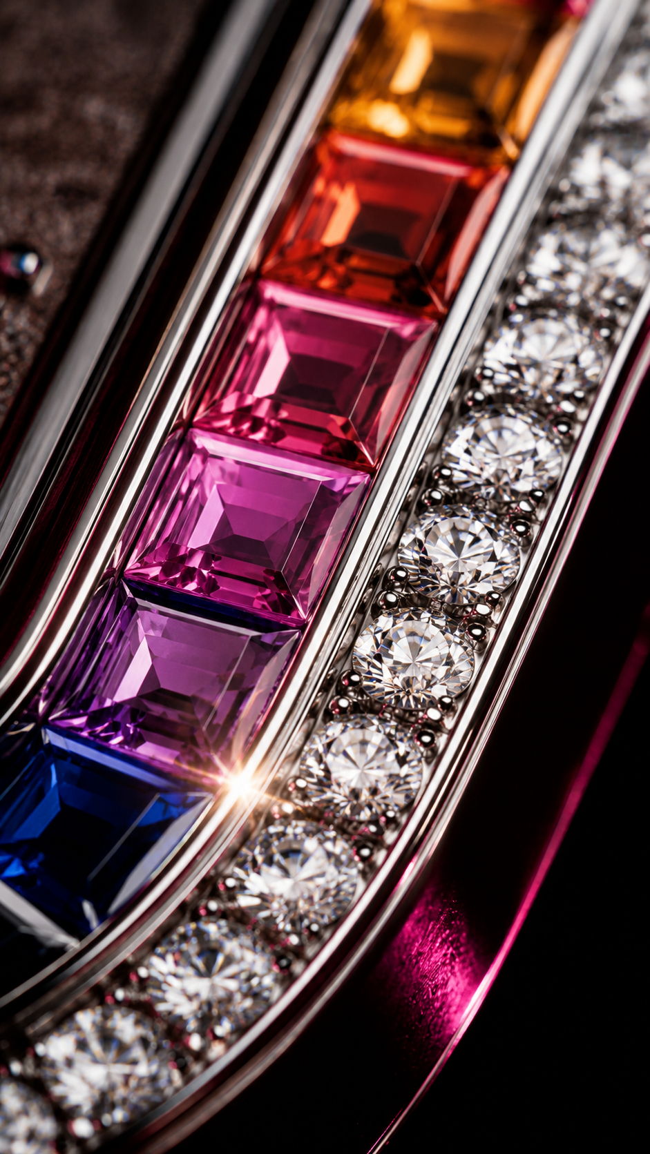 WatchFarm Rainbow King Diamond Watch – Exclusive Edition
