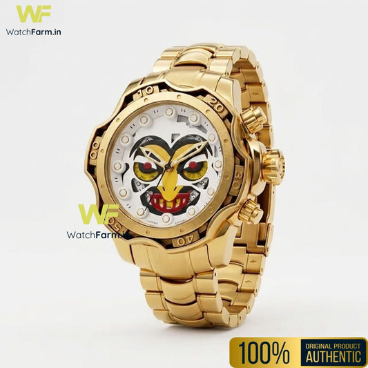 Watch Farm Reserve Venom Gold Plated  52mm Swiss Mvt Watch