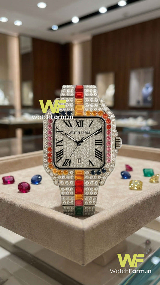 WatchFarm Rainbow King Diamond Watch – Exclusive Edition