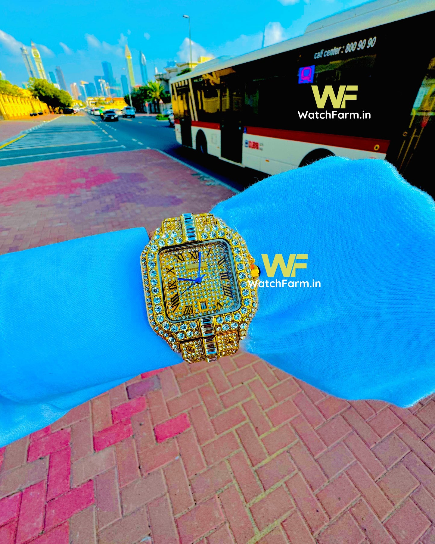 Watch Farm  Diamond Watch Dubai Imported