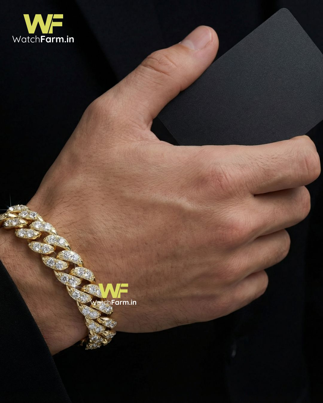 Luxury Diamond Cuban Link Bracelet – 16mm