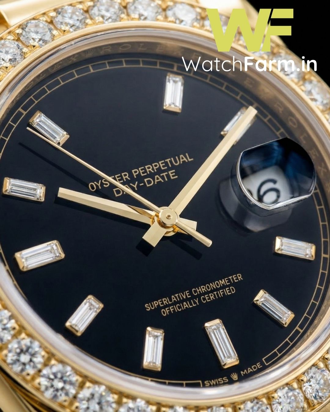 Royal Diamond Day-Date Watch – Swiss Automatic