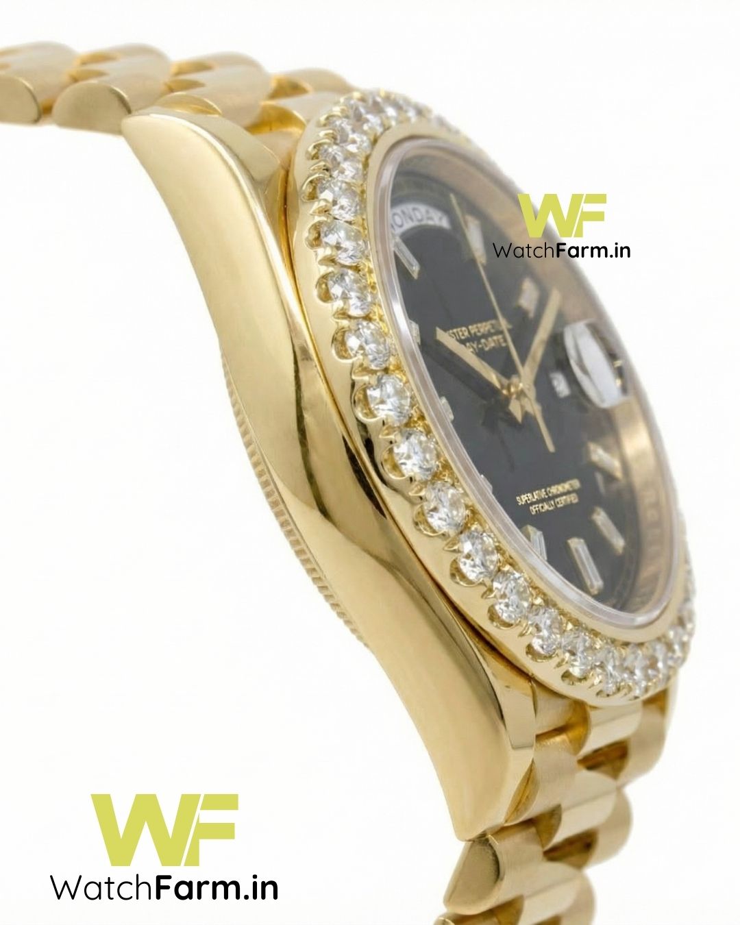 Royal Diamond Day-Date Watch – Swiss Automatic