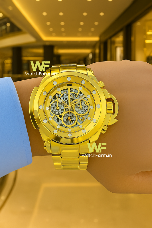 Watch Farm Gold Spider Watch