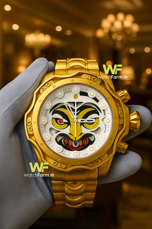 Watch Farm Reserve Venom Gold Plated  52mm Swiss Mvt Watch