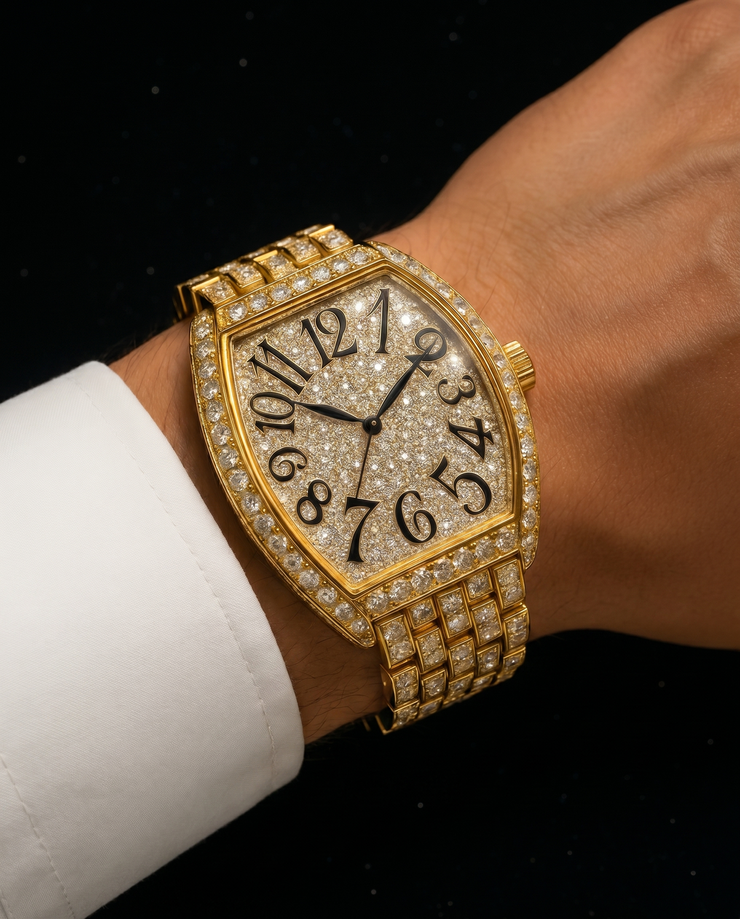 Watch Farm Ultra Luxury Diamond Watch(Dubai Imported)