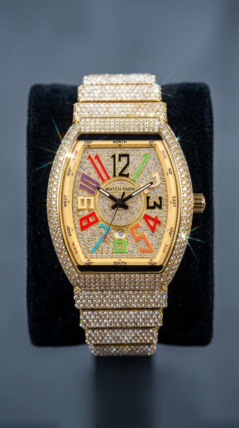 The WATCH FARM Hand Crafted Ultra Luxury Gold Diamond