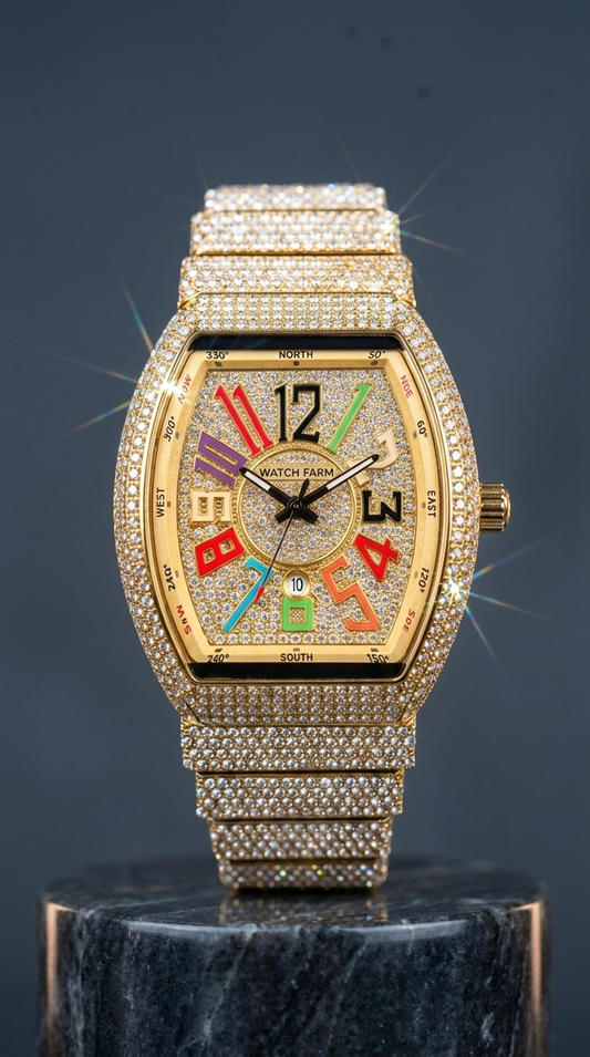 The WATCH FARM Hand Crafted Ultra Luxury Gold Diamond