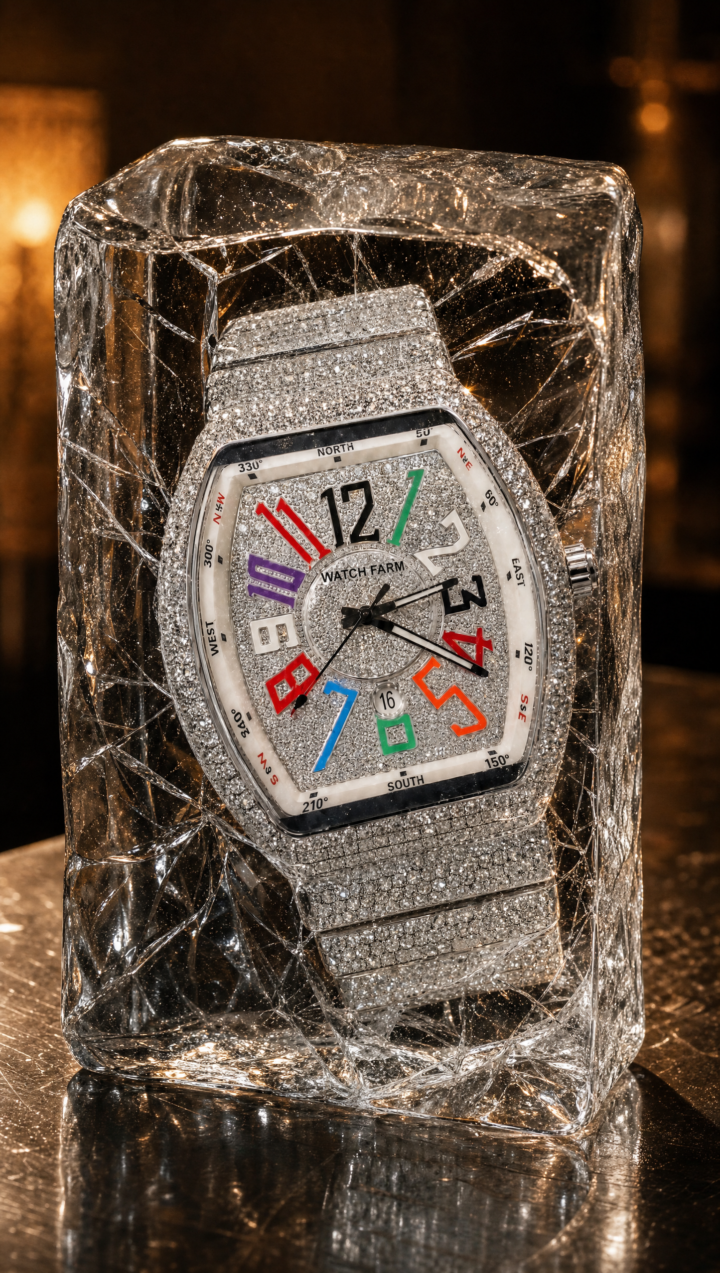 The WATCH FARM Hand-Crafted Ultra-Luxury Silver Diamond