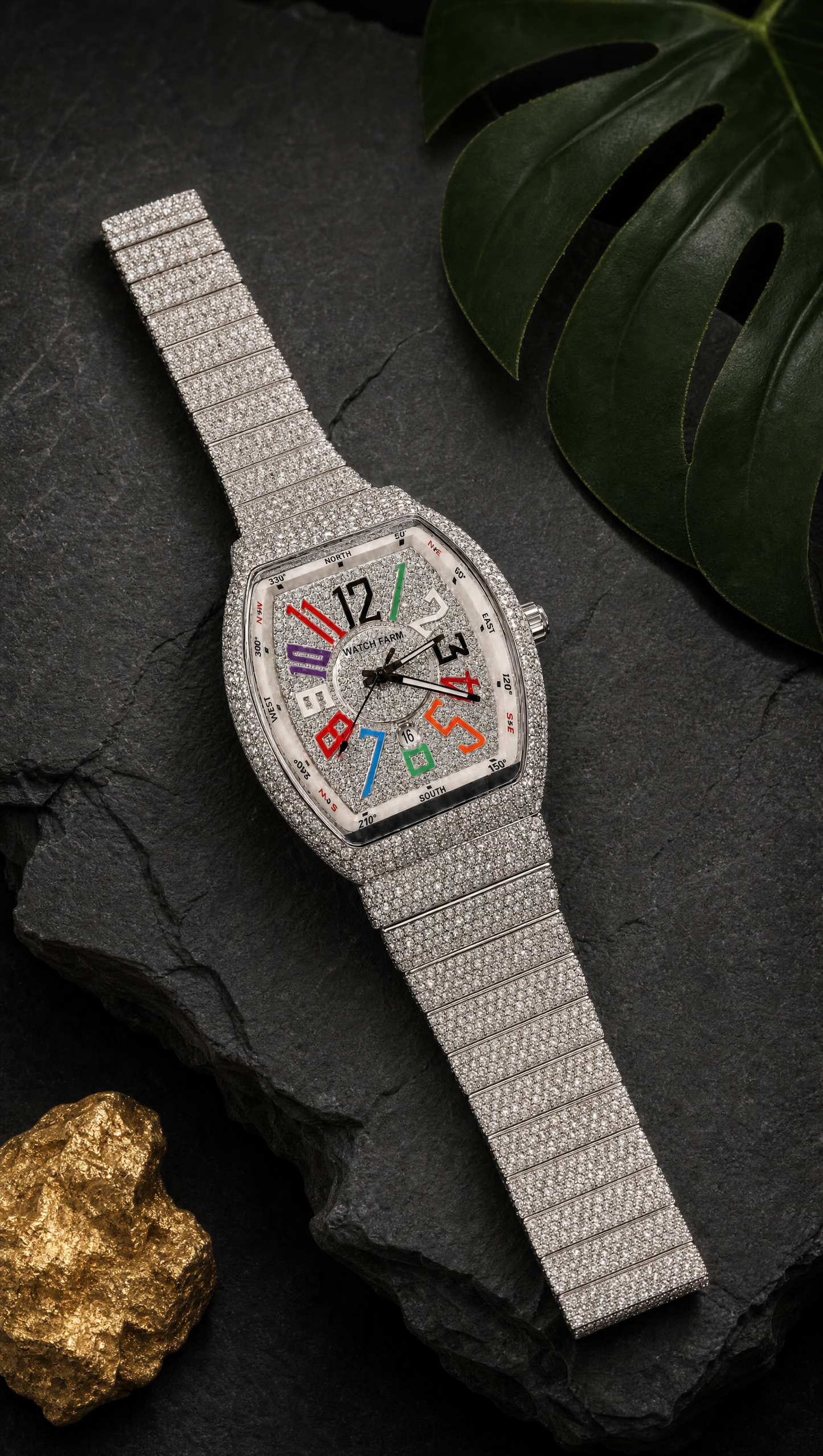 The WATCH FARM Hand-Crafted Ultra-Luxury Silver Diamond