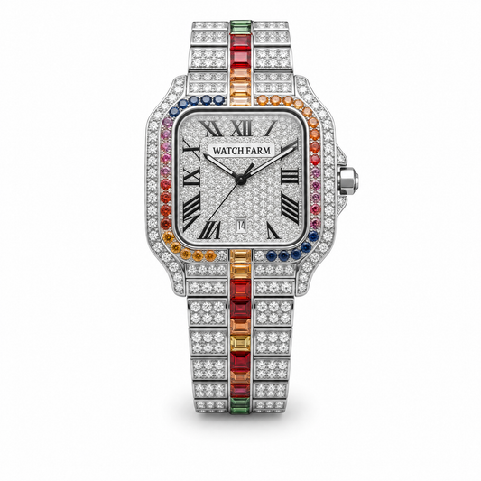 WatchFarm Rainbow King Diamond Watch – Exclusive Edition