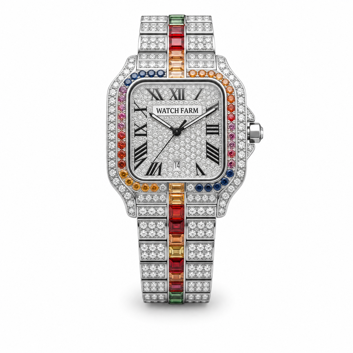 Rainbow King Diamond Watch – included in Diwali combo