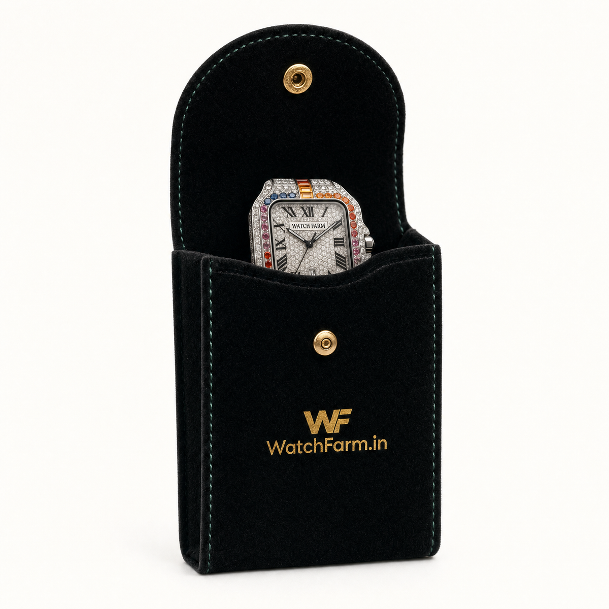 WatchFarm Rainbow King Diamond Watch – Exclusive Edition