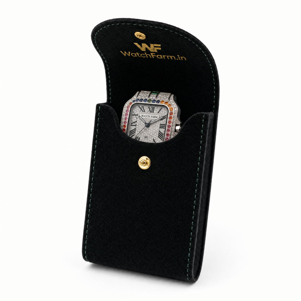WatchFarm Rainbow King Diamond Watch – Exclusive Edition
