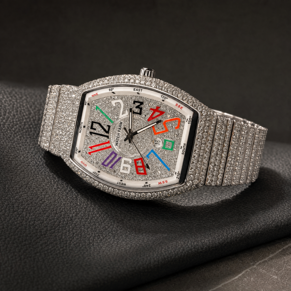 The WATCH FARM Hand-Crafted Ultra-Luxury Silver Diamond