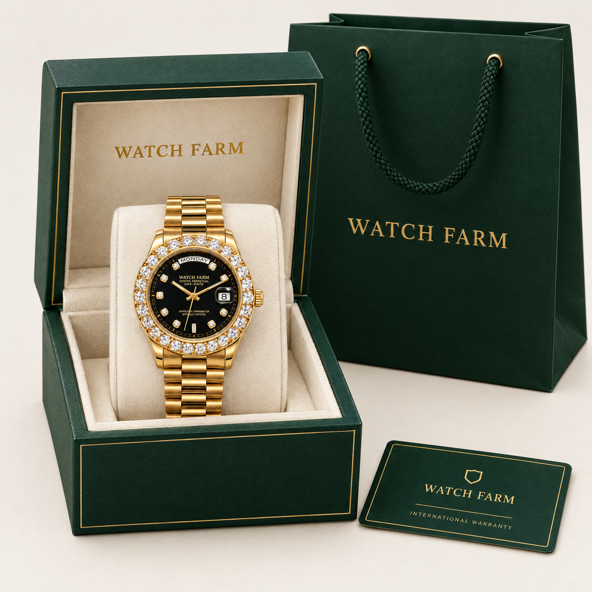 Royal Day-Date in Watch Farm presentation box