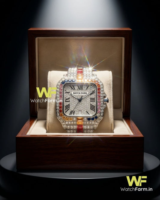 WatchFarm Rainbow King Diamond Watch – Exclusive Edition